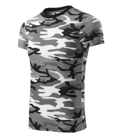 Póló unisex - Camouflage-szürke terepszín