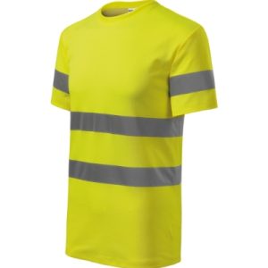 Póló unisex - HV Protect-fluoreszkáló sárga