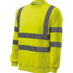 Felső unisex - HV Essential-fluoreszkáló sárga