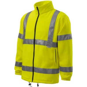 Polár unisex - HV Fleece Jacket-fluoreszkáló sárga
