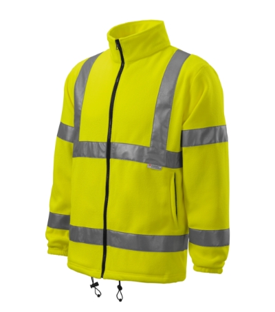 Polár unisex - HV Fleece Jacket-fluoreszkáló sárga