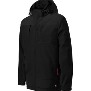 Téli softshell kabát férfi - Vertex-fekete