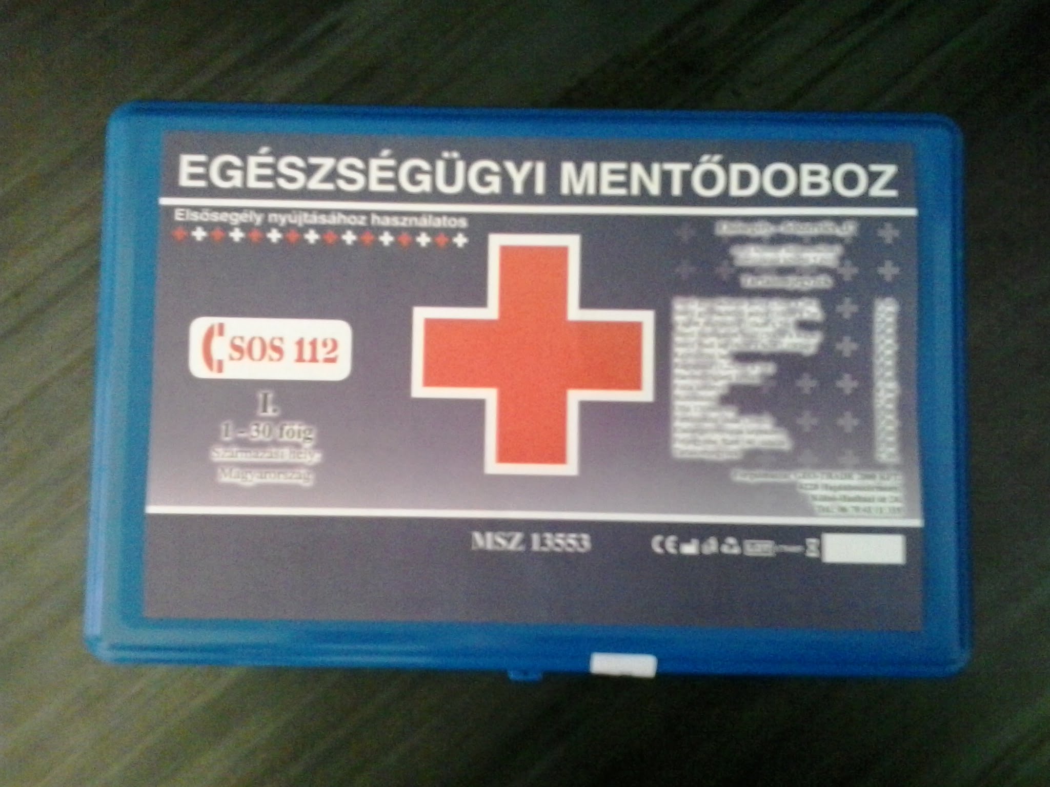 Mentőláda I. Kategória