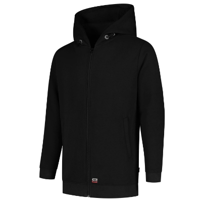 Felső unisex - Hooded Sweat Jacket Washable 60°C-fekete