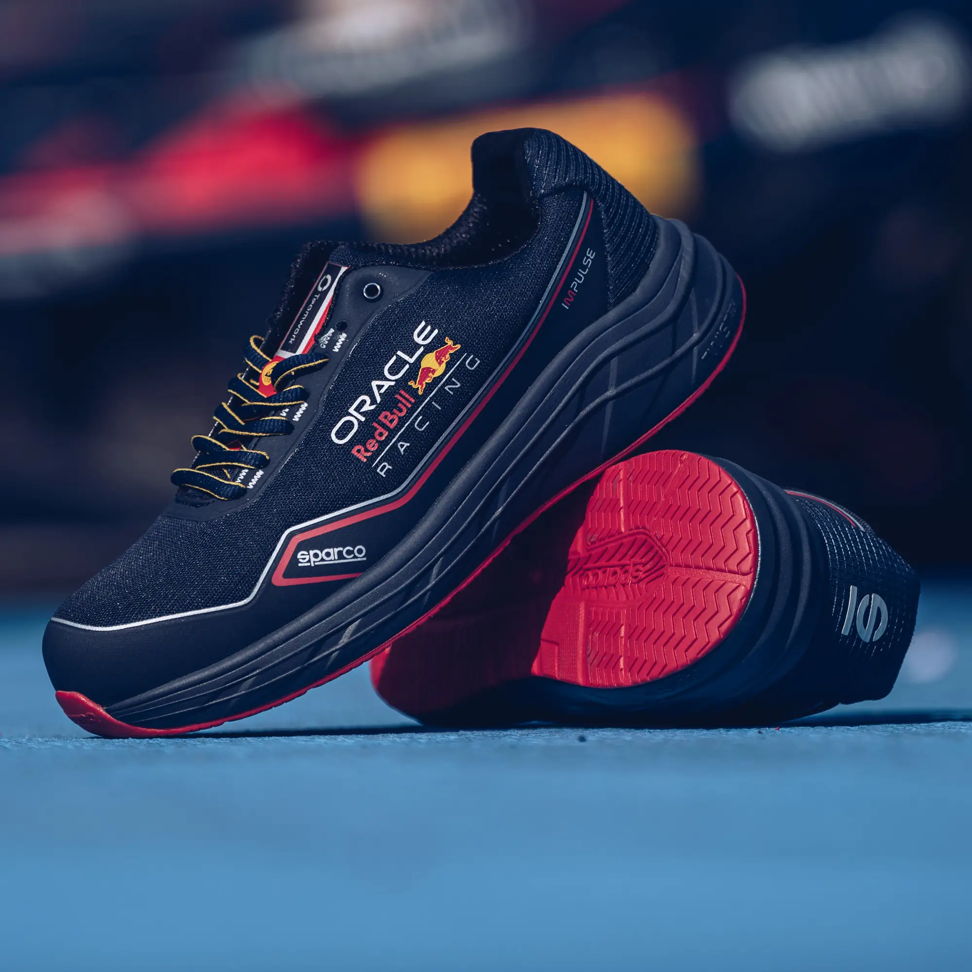 Sparco IMPULSE MILTON RedBull ESD S1P Munkavédelmi Cipő – 3. kép