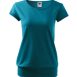 Póló női - City-sötét türkiz