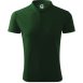 Galléros póló férfi - Pique Polo-üvegzöld