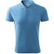 Galléros póló férfi - Pique Polo-azúrkék