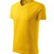 Póló unisex - V-neck-sárga