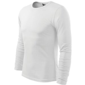 Póló férfi - Fit-T LS-fehér