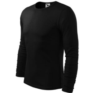 Póló férfi - Fit-T LS-fekete
