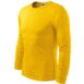 Póló férfi - Fit-T LS-sárga