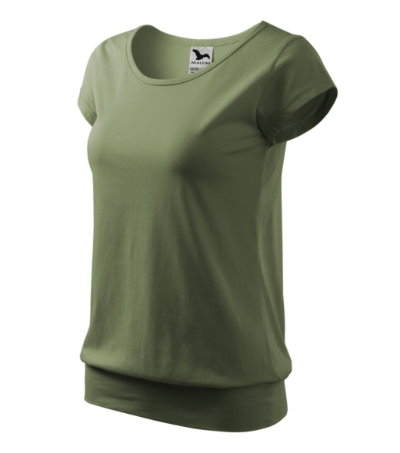 Póló női - City-khaki Póló női - City-khaki