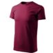 Póló férfi - Basic-garnet