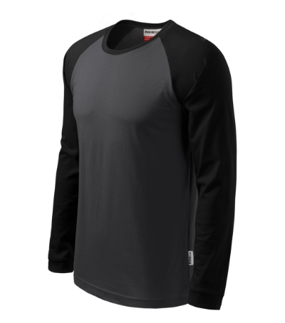 Póló unisex - Street LS-ébenszürke Póló unisex - Street LS-ébenszürke