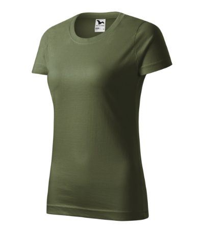 Póló női - Basic-khaki Póló női - Basic-khaki