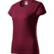 Póló női - Basic-garnet