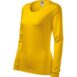 Póló női - Slim-sárga