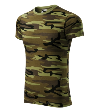 Póló unisex - Camouflage-zöld terepszín Póló unisex - Camouflage-zöld terepszín