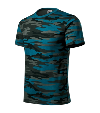 Póló unisex - Camouflage-camouflage petrol Póló unisex - Camouflage-camouflage petrol