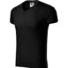 Póló férfi - Slim Fit V-neck-fekete