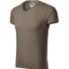 Póló férfi - Slim Fit V-neck-army