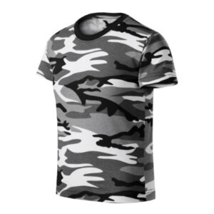 Póló gyerek - Camouflage-szürke terepszín