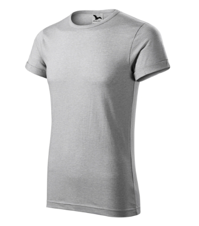 Póló férfi - Fusion-ezüst melírozott Póló férfi - Fusion-ezüst melírozott