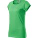 Póló női - Fusion-zöld melírozott