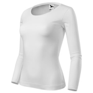 Póló női - Fit-T LS-fehér