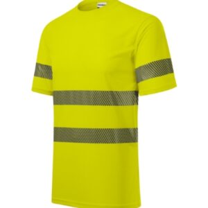 Póló unisex - HV Dry-fluoreszkáló sárga