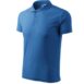 Galléros póló férfi - Pique Polo-azúrkék