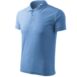 Galléros póló férfi - Pique Polo-égszínkék