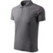 Galléros póló férfi - Pique Polo-acélszürke