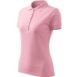 Galléros póló női - Pique Polo-rózsaszín