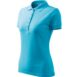 Galléros póló női - Pique Polo-türkiz