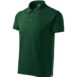 Galléros póló férfi - Cotton Heavy-dark green