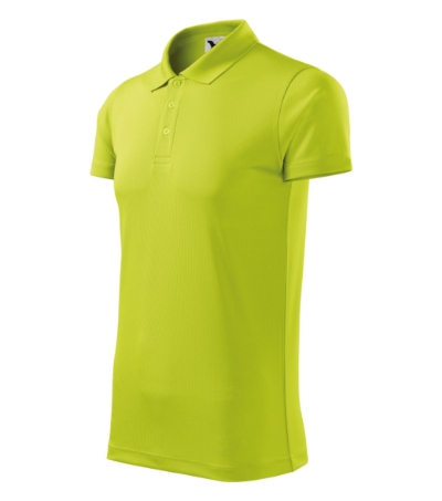 Galléros póló unisex - Victory-lime Galléros póló unisex - Victory-lime
