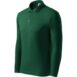 Galléros póló férfi - Pique Polo LS-dark green