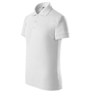 Galléros póló gyerek - Pique Polo-fehér