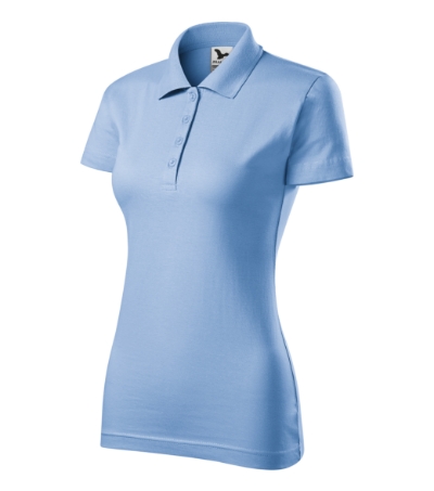 Galléros póló női - Single J.-égszínkék Galléros póló női - Single J.-égszínkék