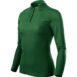 Galléros póló női - Pique Polo LS-üvegzöld