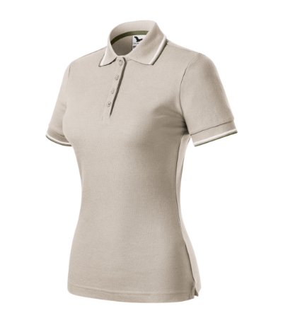 Galléros póló női - Focus-drappos szürke Galléros póló női - Focus-drappos szürke