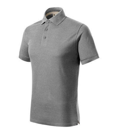 Galléros póló férfi - Prime (GOTS)-antik ezüst Galléros póló férfi - Prime (GOTS)-antik ezüst