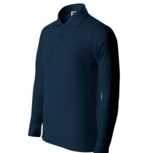 Galléros póló gyerek – Pique Polo LS-tengerészkék Galléros póló gyerek - Pique Polo LS-tengerészkék