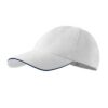 Sapka unisex - Sandwich 6P-fehér