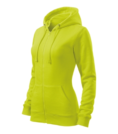 Felső női - Trendy Zipper-lime Felső női - Trendy Zipper-lime