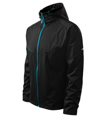 Softshell kabát férfi - Cool-fekete