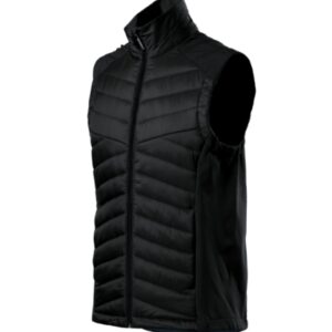 Hibrid mellény férfi - Cross-fekete