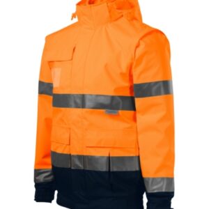 Jacket unisex - HV Guard 4 in 1-fluoreszkáló narancssárga